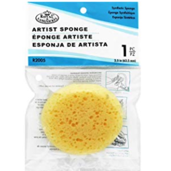 Darice ROY2005/DCLC Art Hydra Sponge Synthetic, Brushes & Sponges, Yellow, 2 - Picture 1 of 1